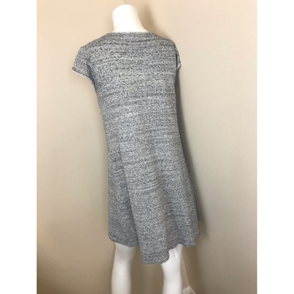 Theory Grey T-shirt Dress M - Picture 3 of 6